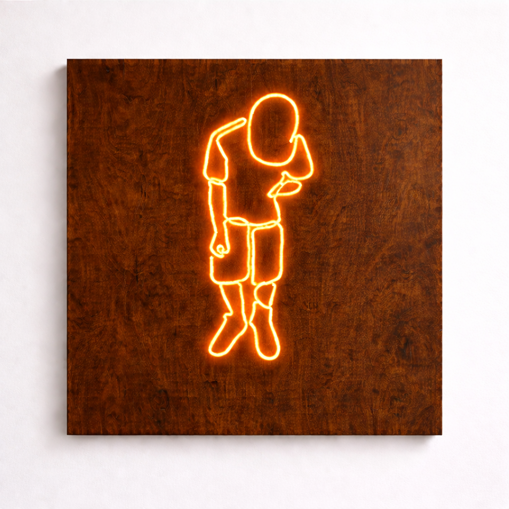 Standing Man | Custom Neon Sign