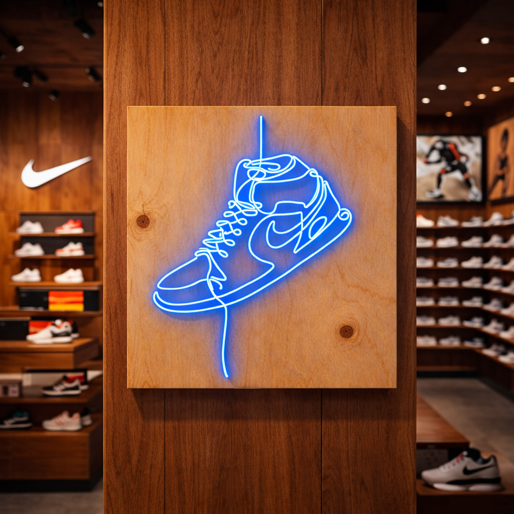 Neon Sneaker | Custom Neon Sign