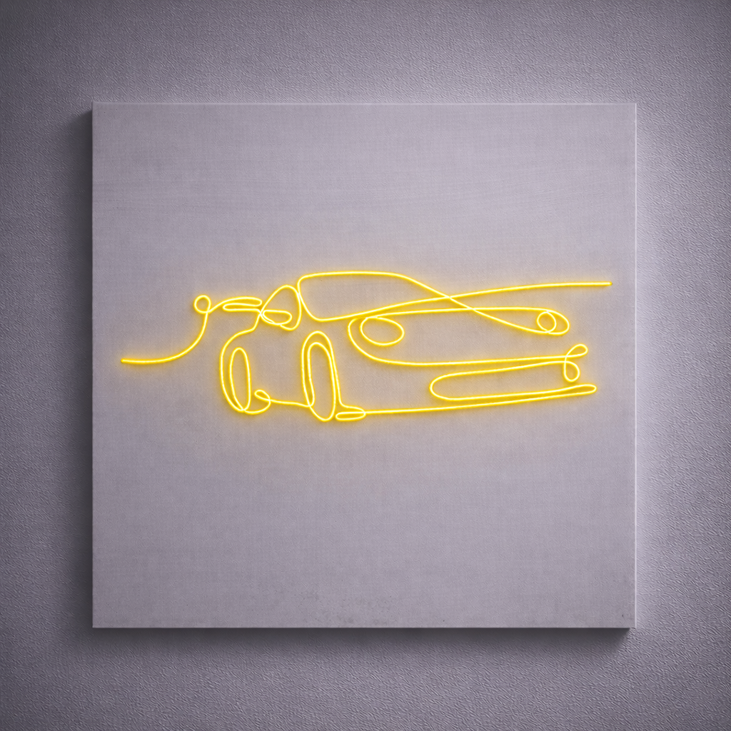 Luxury Sports Car | Custom Neon Sign