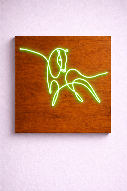 Glow Horse | Custom Neon Sign