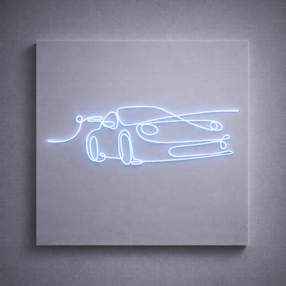 Luxury Sports Car | Custom Neon Sign