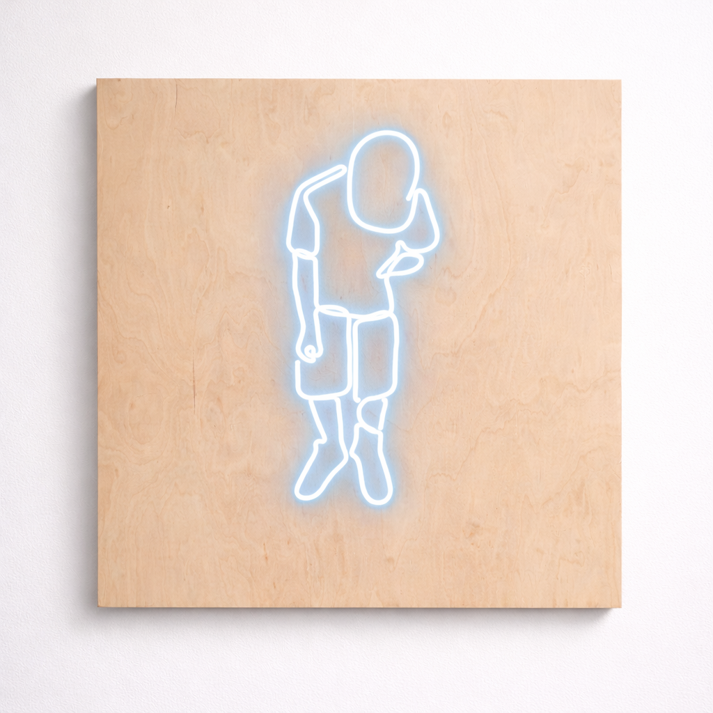 Standing Man | Custom Neon Sign