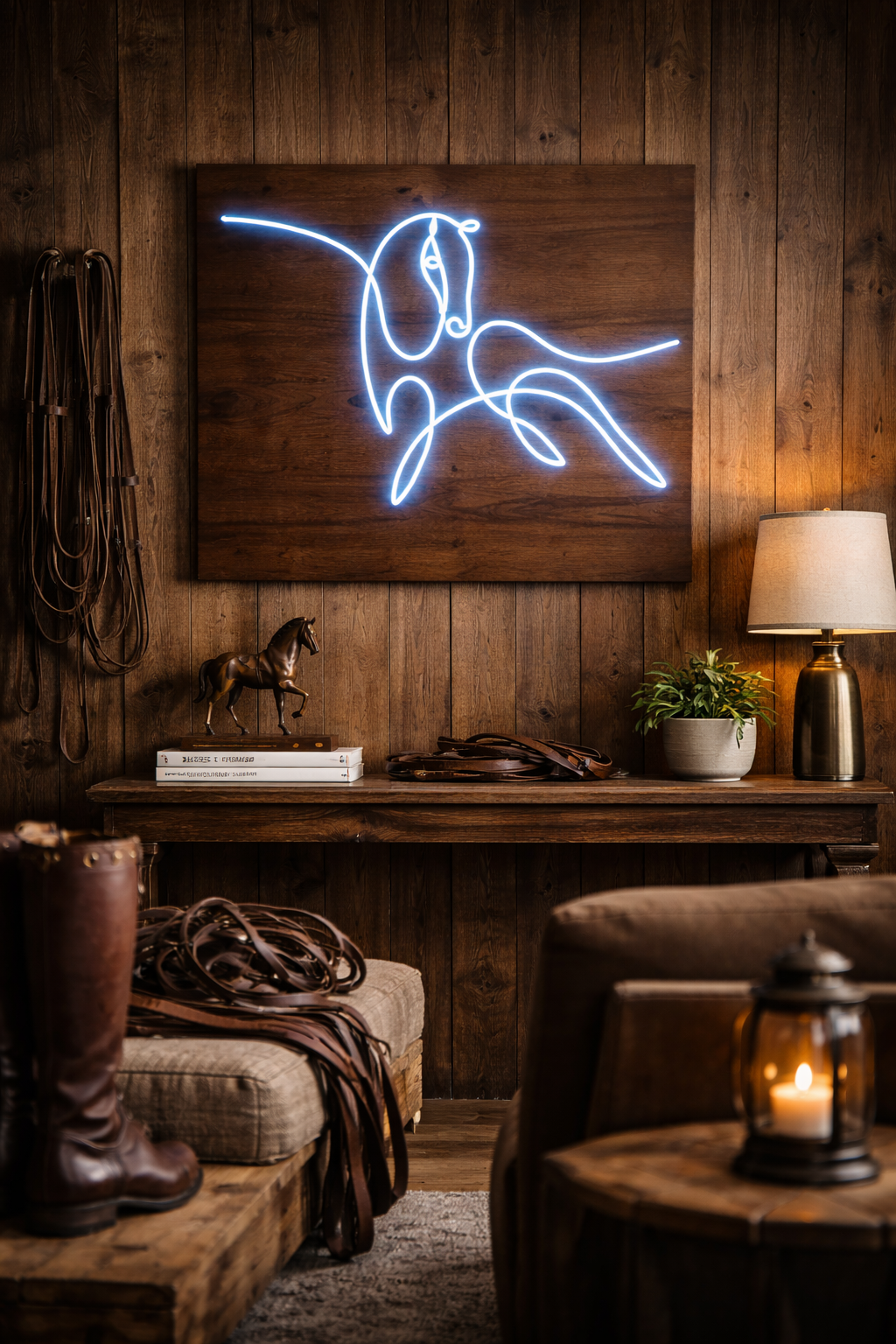 Glow Horse | Custom Neon Sign