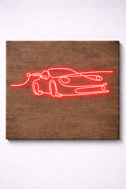 Luxury Sports Car | Custom Neon Sign