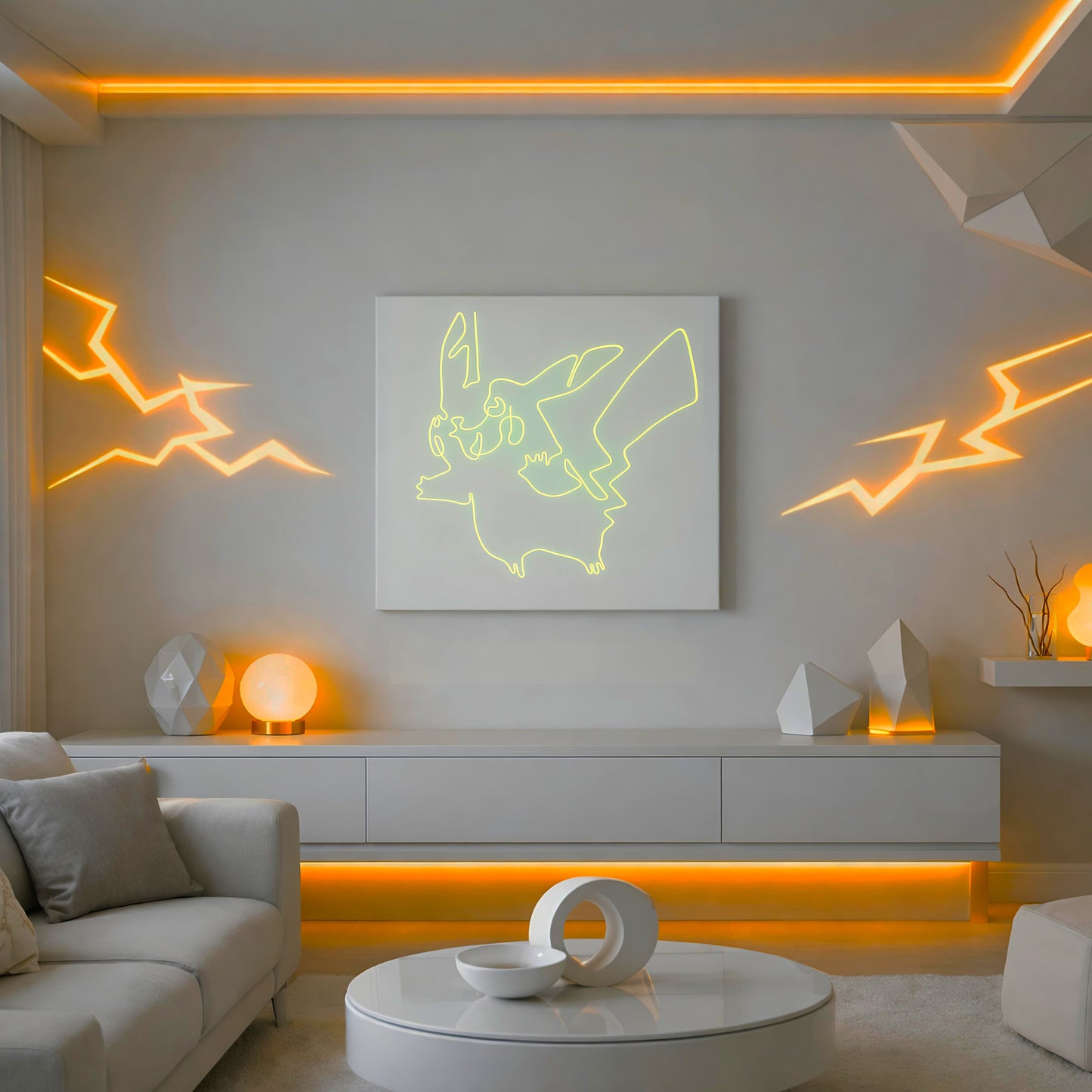 Anime Lightning Creature | Custom Neon Sign