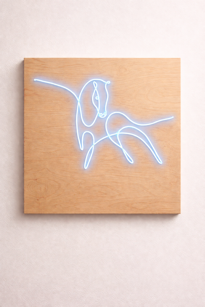Glow Horse | Custom Neon Sign