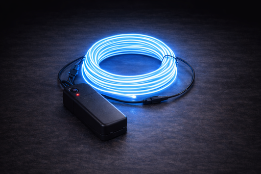 EL Wire Glow Line – Flexible Light for Costumes, Decor & DIY