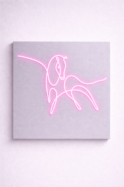 Glow Horse | Custom Neon Sign