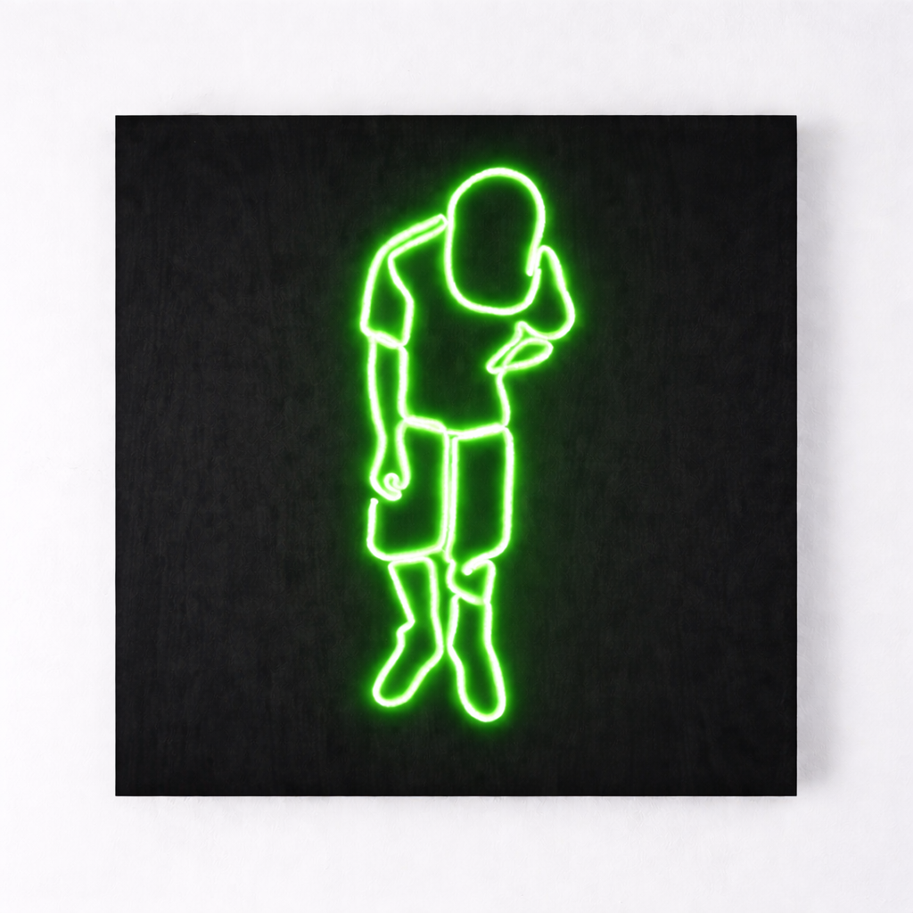 Standing Man | Custom Neon Sign