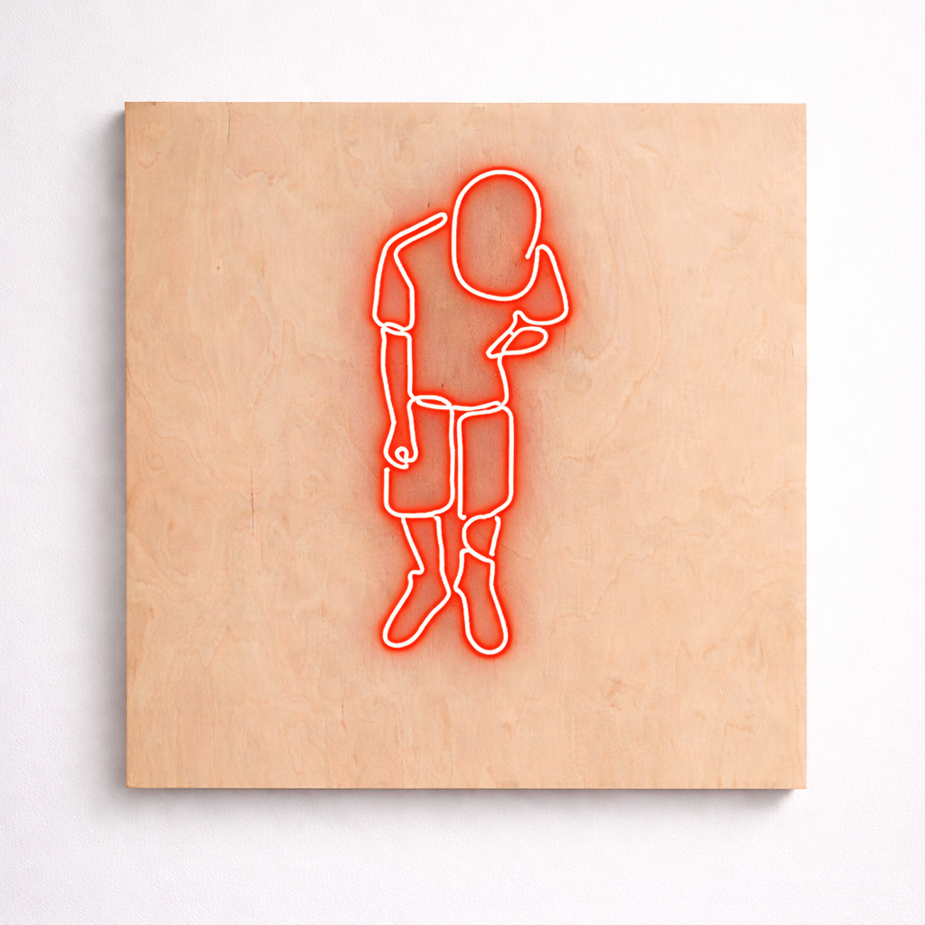 Standing Man | Custom Neon Sign