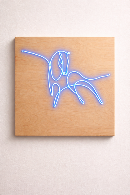 Glow Horse | Custom Neon Sign