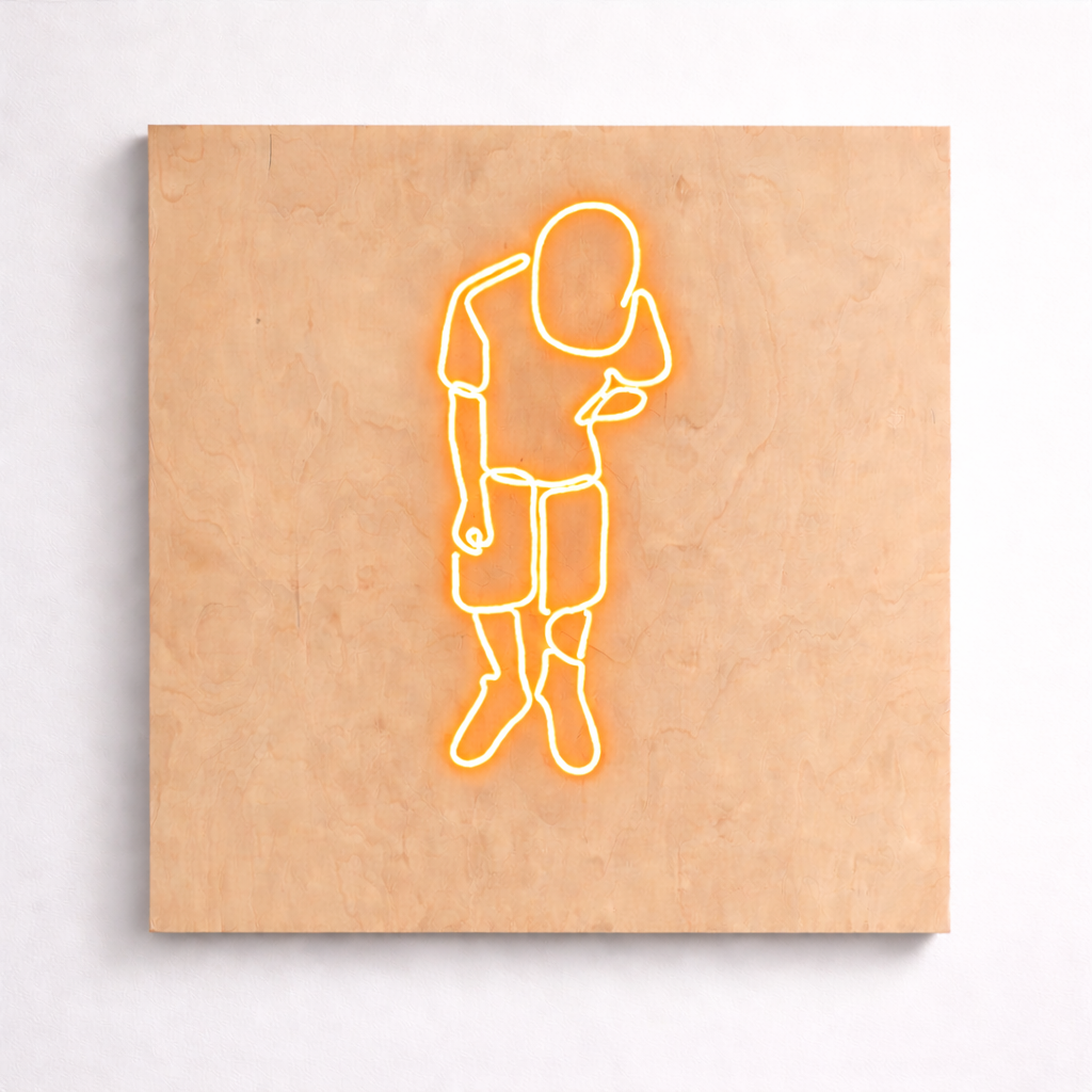 Standing Man | Custom Neon Sign