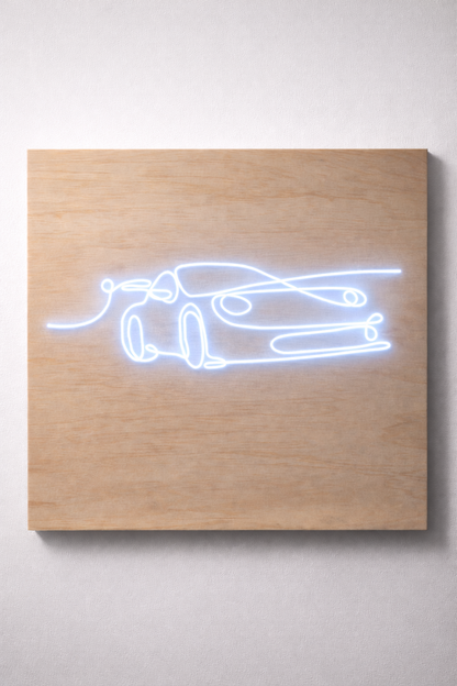 Luxury Sports Car | Custom Neon Sign