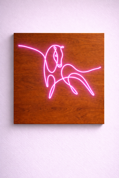 Glow Horse | Custom Neon Sign