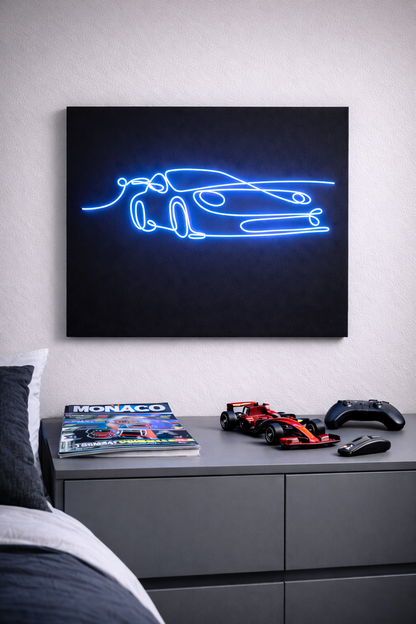 Luxury Sports Car | Custom Neon Sign