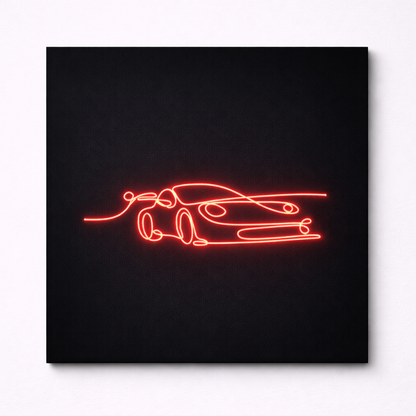 Luxury Sports Car | Custom Neon Sign