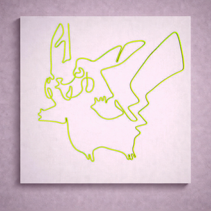 Anime Lightning Creature | Custom Neon Sign