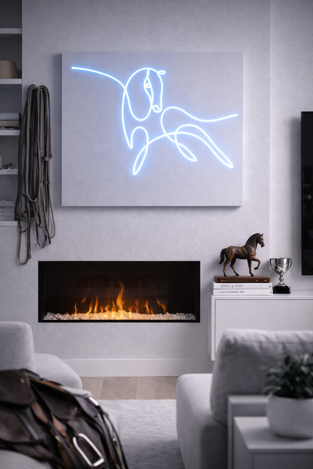 Glow Horse | Custom Neon Sign