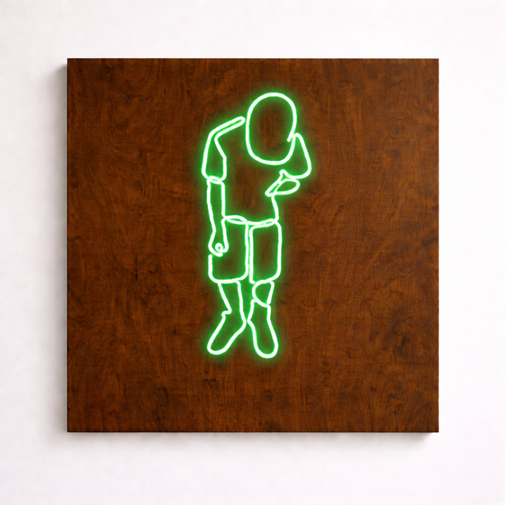 Standing Man | Custom Neon Sign