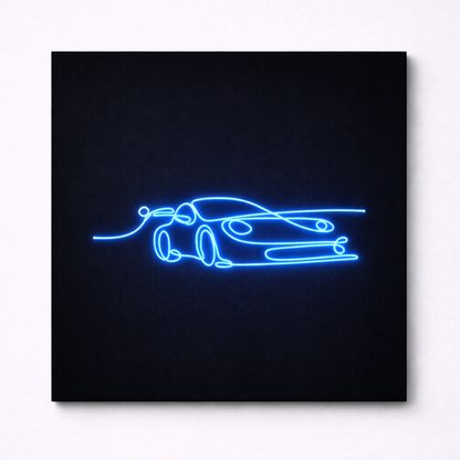 Luxury Sports Car | Custom Neon Sign