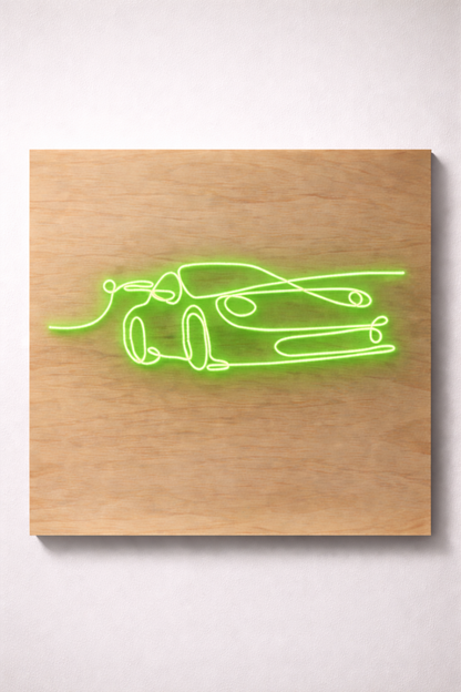 Luxury Sports Car | Custom Neon Sign