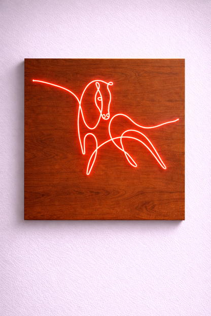 Glow Horse | Custom Neon Sign