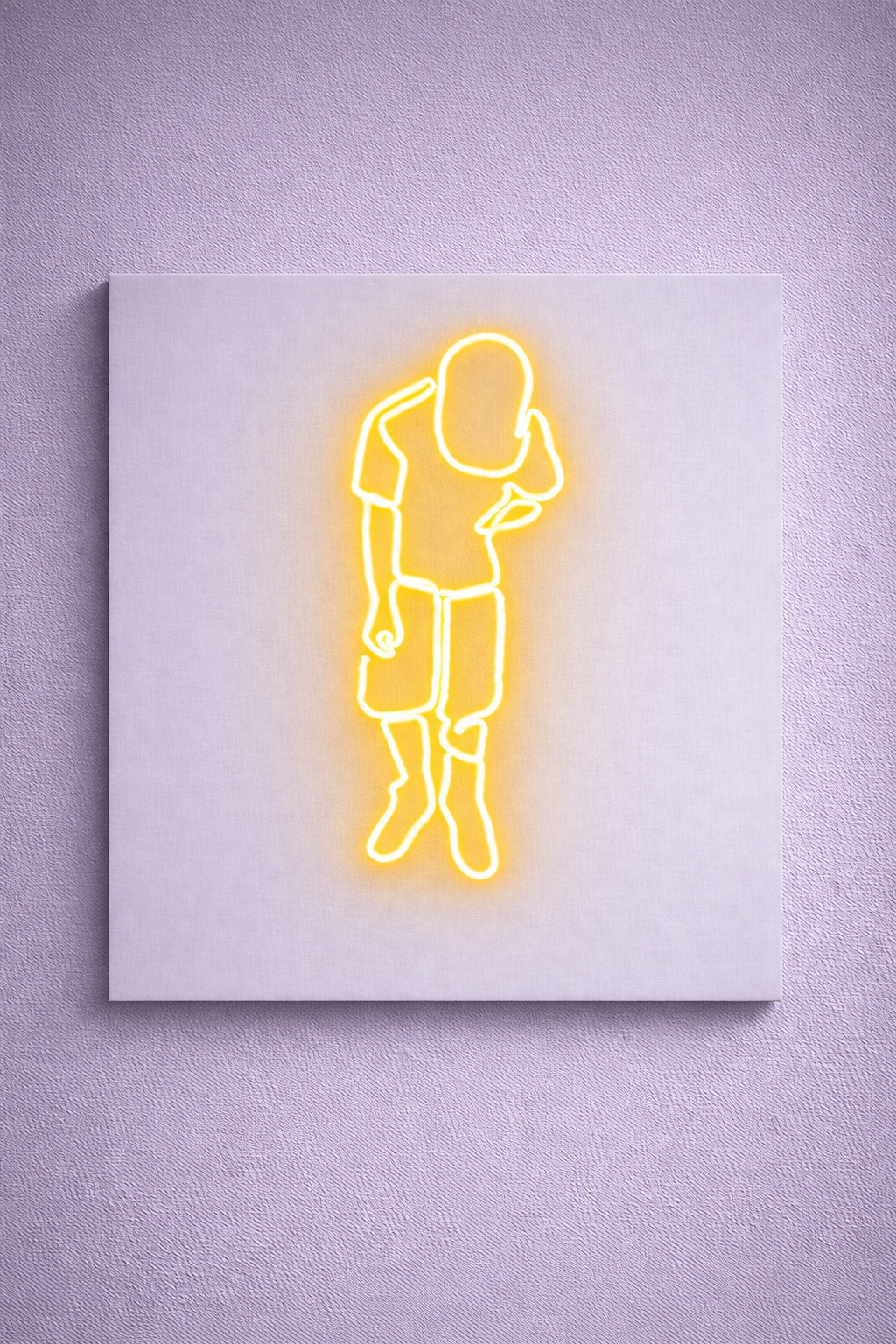 Standing Man | Custom Neon Sign