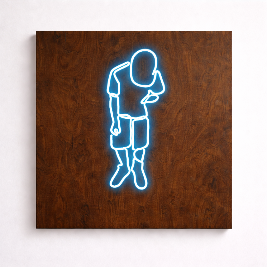 Standing Man | Custom Neon Sign
