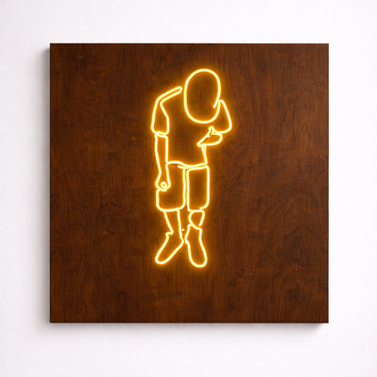 Standing Man | Custom Neon Sign
