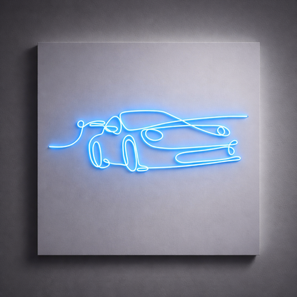 Luxury Sports Car | Custom Neon Sign
