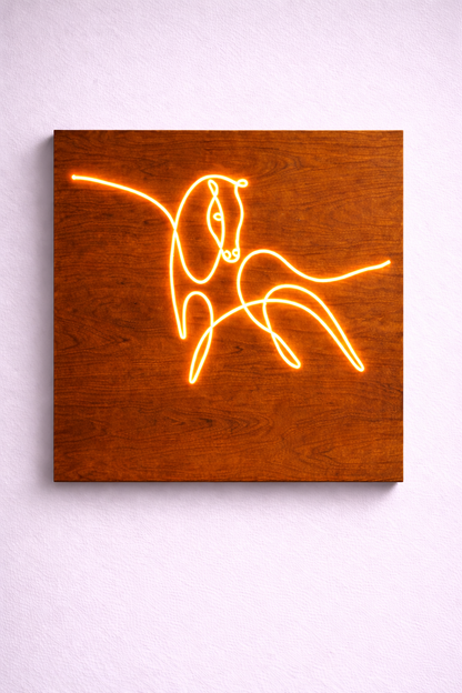 Glow Horse | Custom Neon Sign