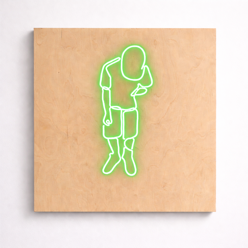 Standing Man | Custom Neon Sign