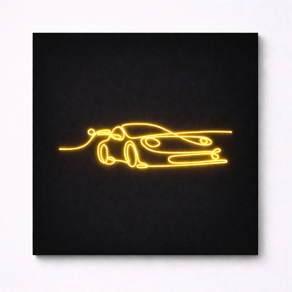Luxury Sports Car | Custom Neon Sign