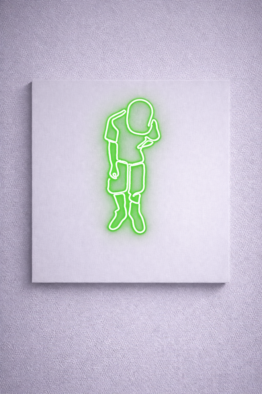 Standing Man | Custom Neon Sign