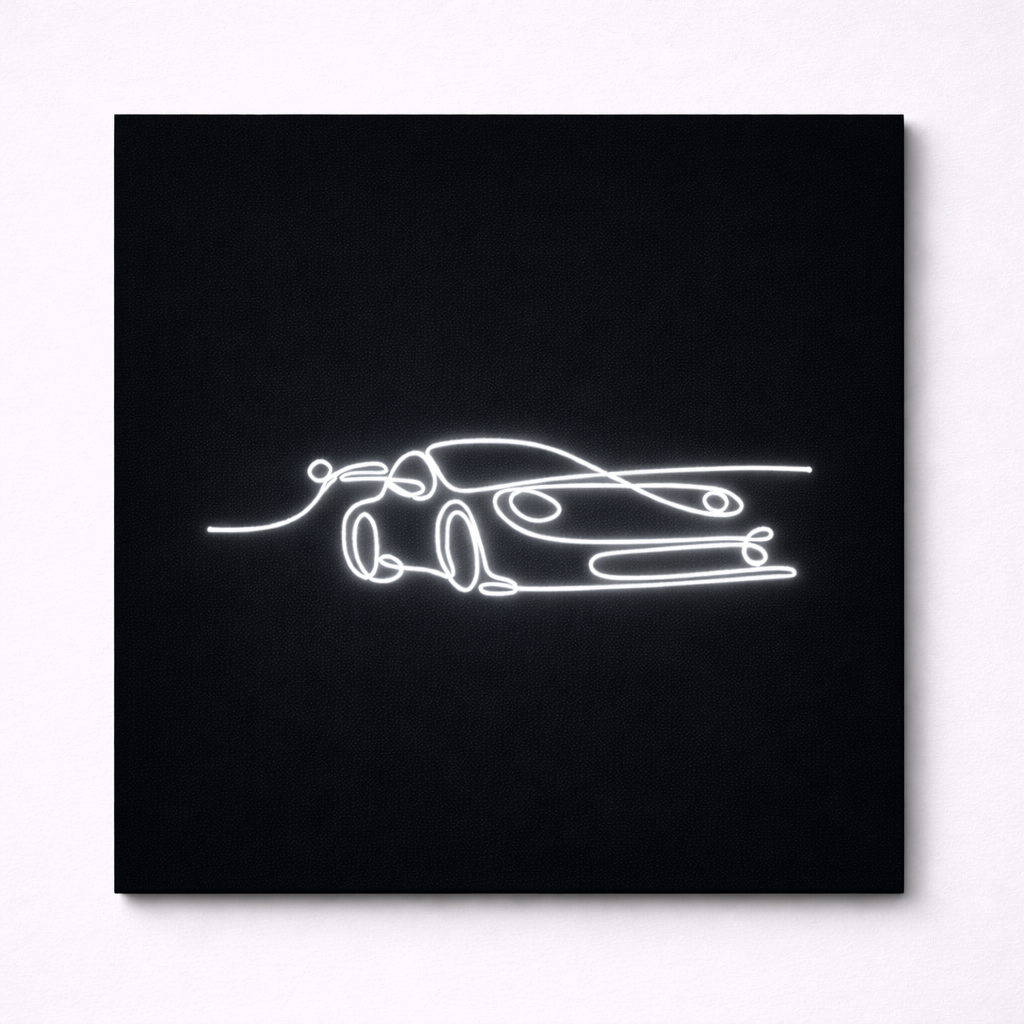 Luxury Sports Car | Custom Neon Sign