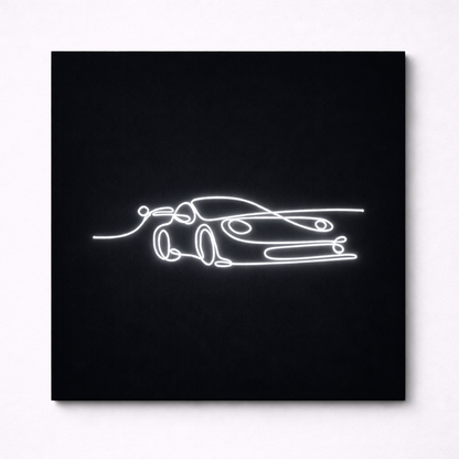 Luxury Sports Car | Custom Neon Sign