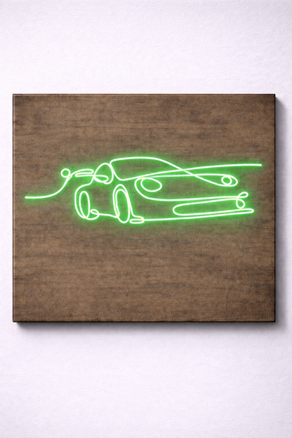 Luxury Sports Car | Custom Neon Sign