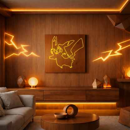 Anime Lightning Creature | Custom Neon Sign
