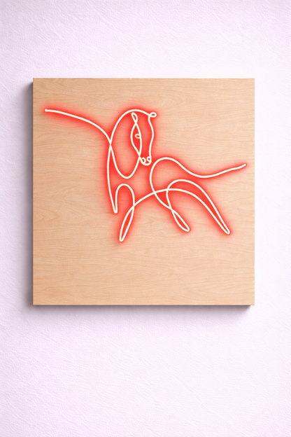 Glow Horse | Custom Neon Sign