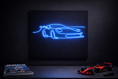 Luxury Sports Car | Custom Neon Sign