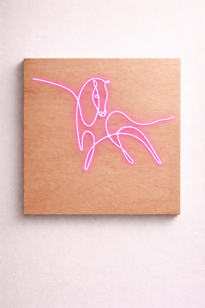 Glow Horse | Custom Neon Sign