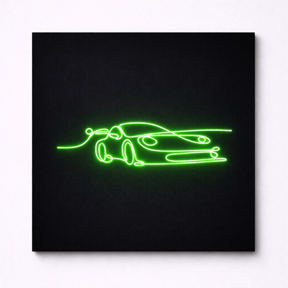 Luxury Sports Car | Custom Neon Sign