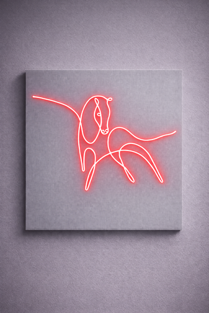 Glow Horse | Custom Neon Sign