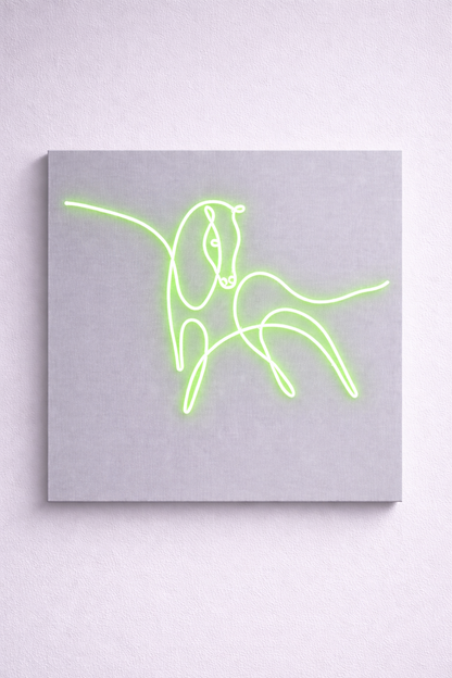 Glow Horse | Custom Neon Sign