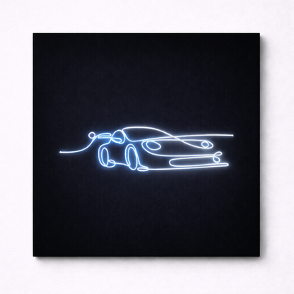 Luxury Sports Car | Custom Neon Sign